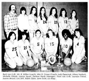 1977-78 Girls Varsity Basketball